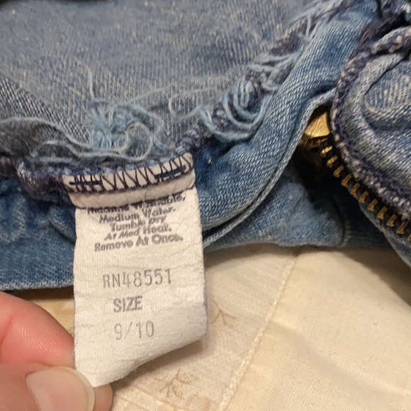 VINTAGE 1970s Bellbottoms, Light-Wash - Picture 6 of 11